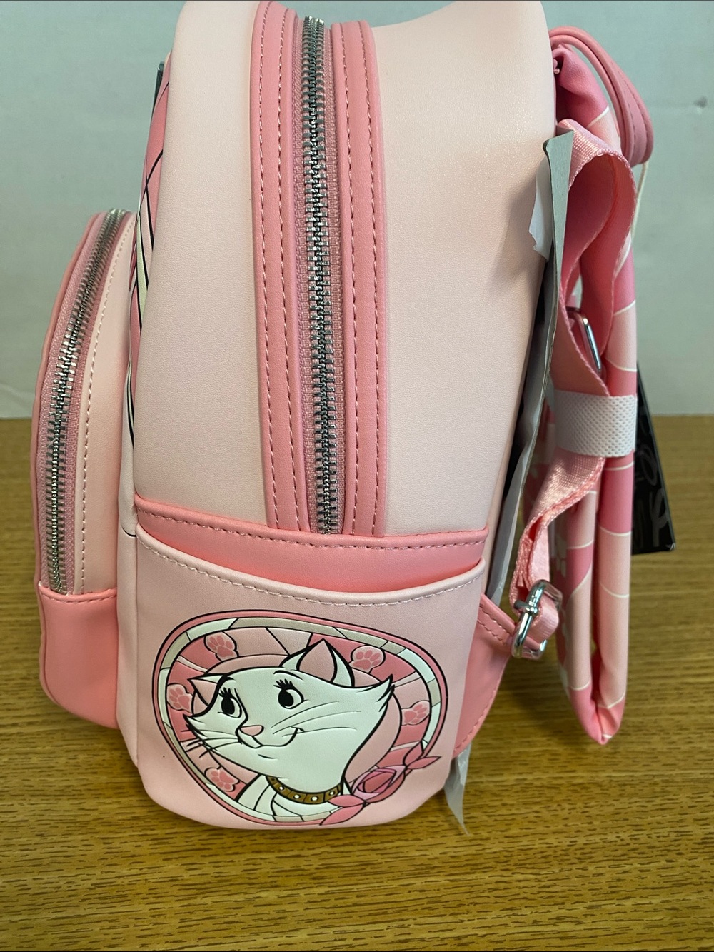 Loungefly Pink Aristocats Trio Mini Backpack - Picture 7 of 11
